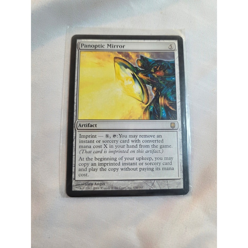Magic The Gathering Panoptic Mirror Darksteel Rare Artifact MTG Card 136/165